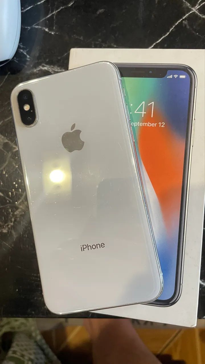 IPHONE X - 256GB - NA CAIXA - Celulares e Smartphones - Inhoaíba