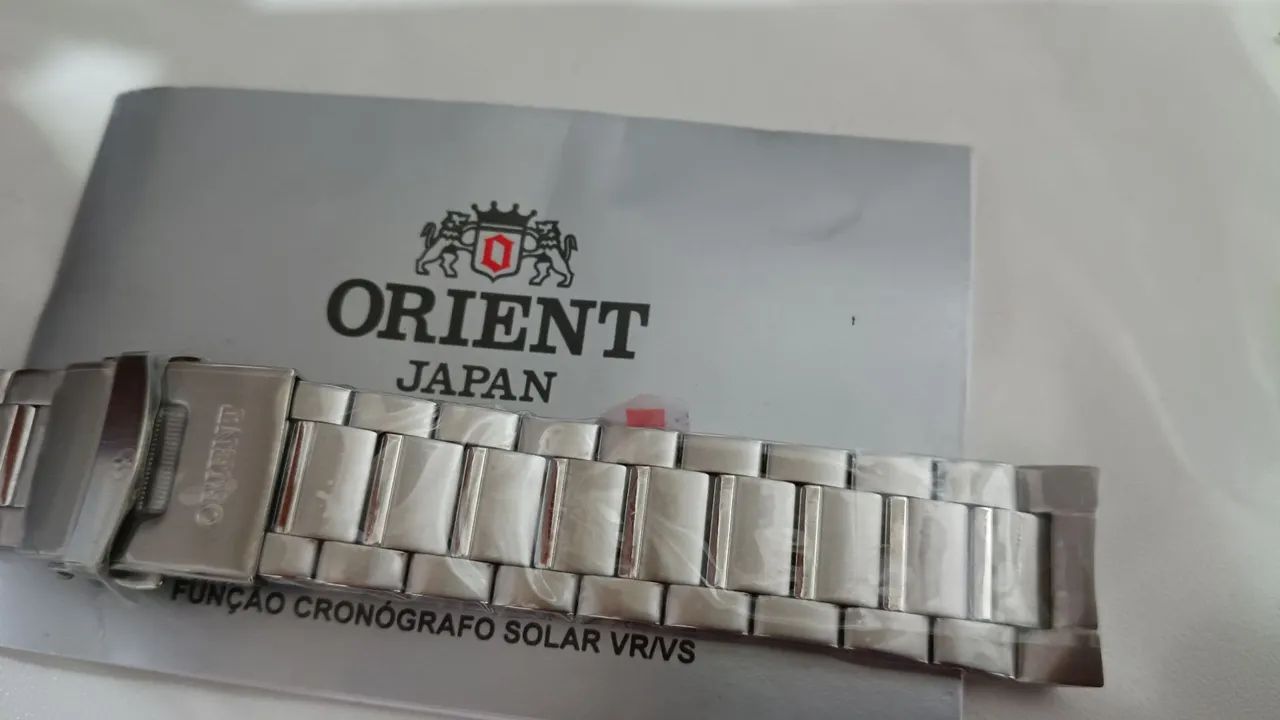 PULSEIRA ORIENT AÇO 22mm