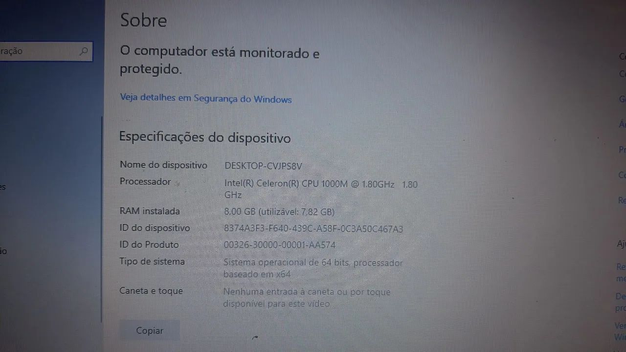 Notebook Acer com problema no teclado e bateria  - Foto 4