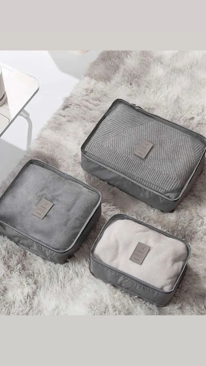 Kit organizador de mala