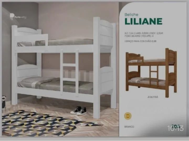 Beliche e Cama de Solteiro. Direto da Fábrica  - Foto 2