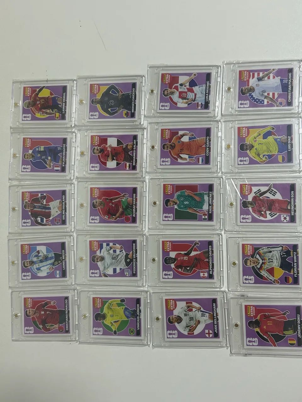 80 figurinhas legends completo mais cases