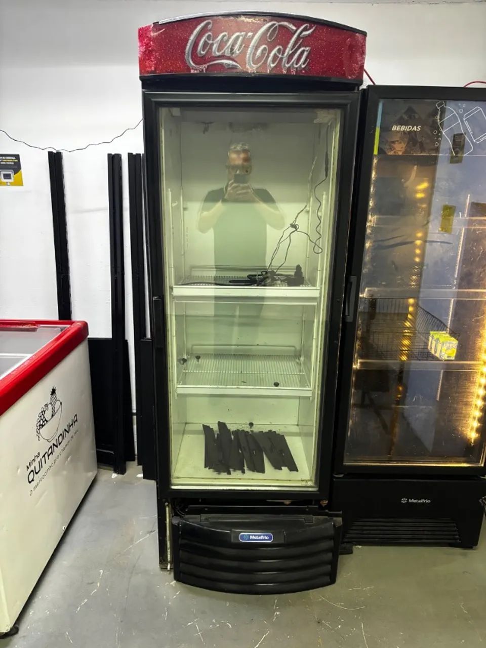 Geladeira vertical para comércio  - Foto 2