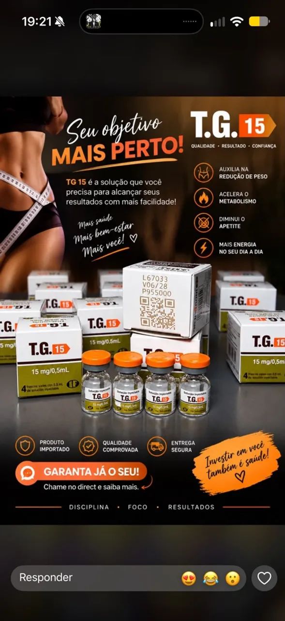 T.G. - Disponível para venda
