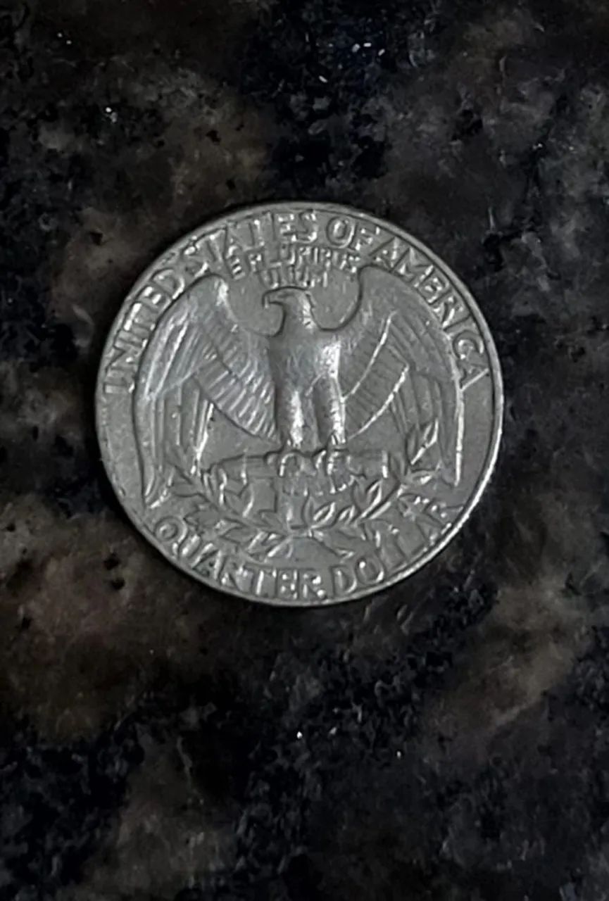 moeda quarter dollar de 1973
