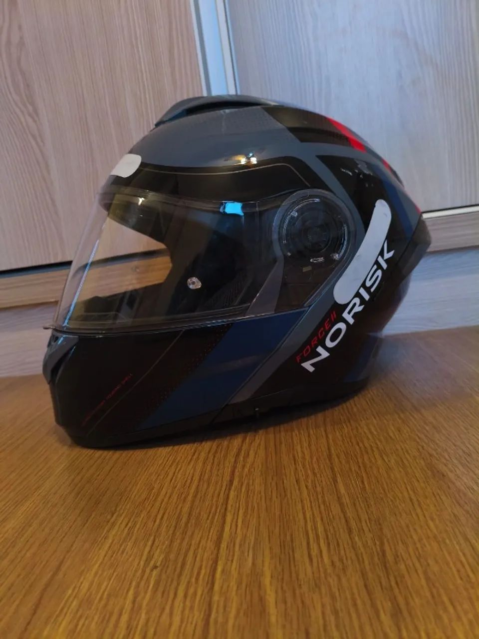 CAPACETE NORISK FORCE II KORE AZUL - Foto 2