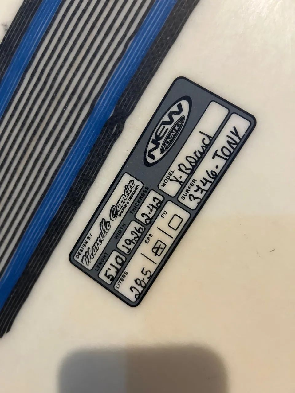 Prancha New Advance 5?10 30litros - Foto 3