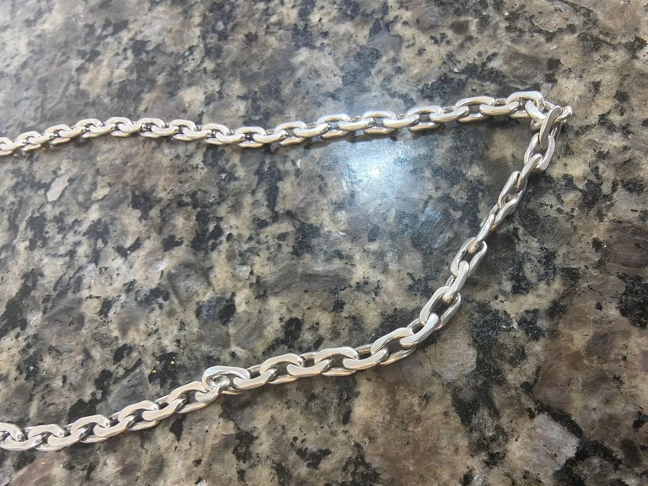 Cordão de prata 950 - Foto 2