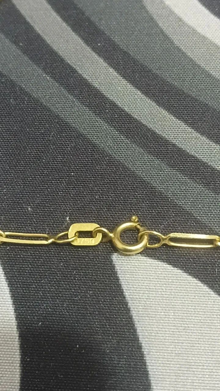 Correntinha de Ouro 750 (18K) - 8g - Foto 3