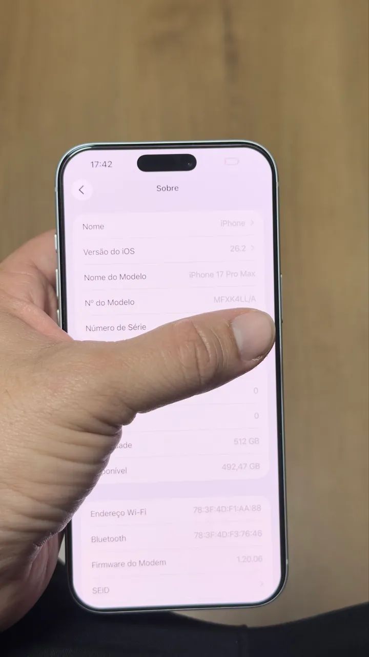 Iphone 17 pro max 512gb silver - Foto 5