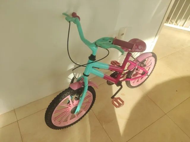 Bicicleta Infantil Aro 16 Barbie