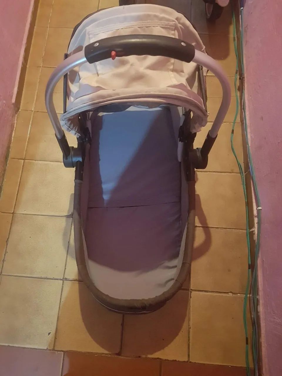 Carrinho de bebê  2 em 1.Moisés e passeio - Foto 3