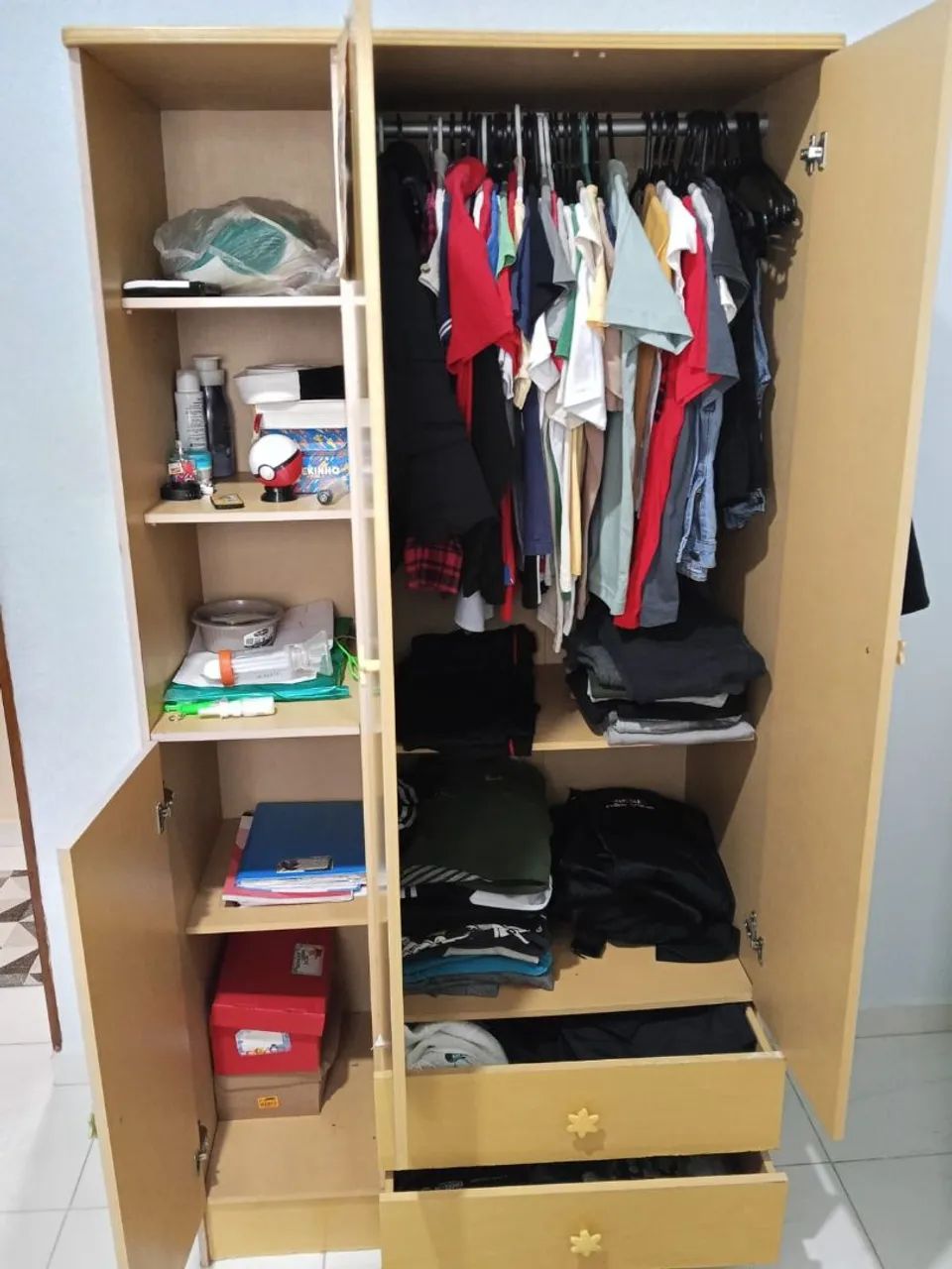 Guarda roupa e cômoda infantil - Foto 3