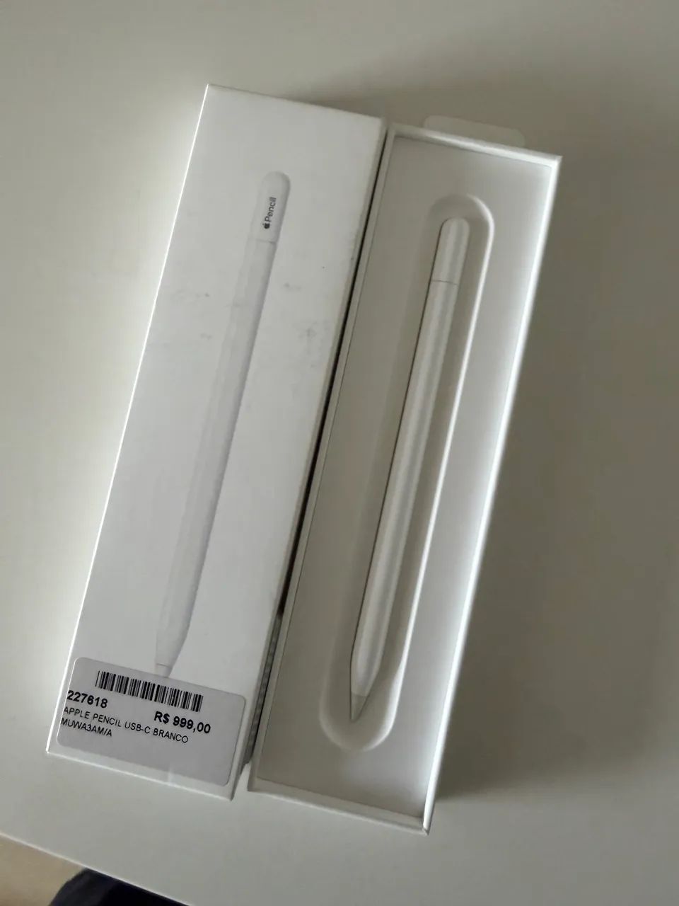 Apple Pencil USB-C branco  - Foto 3