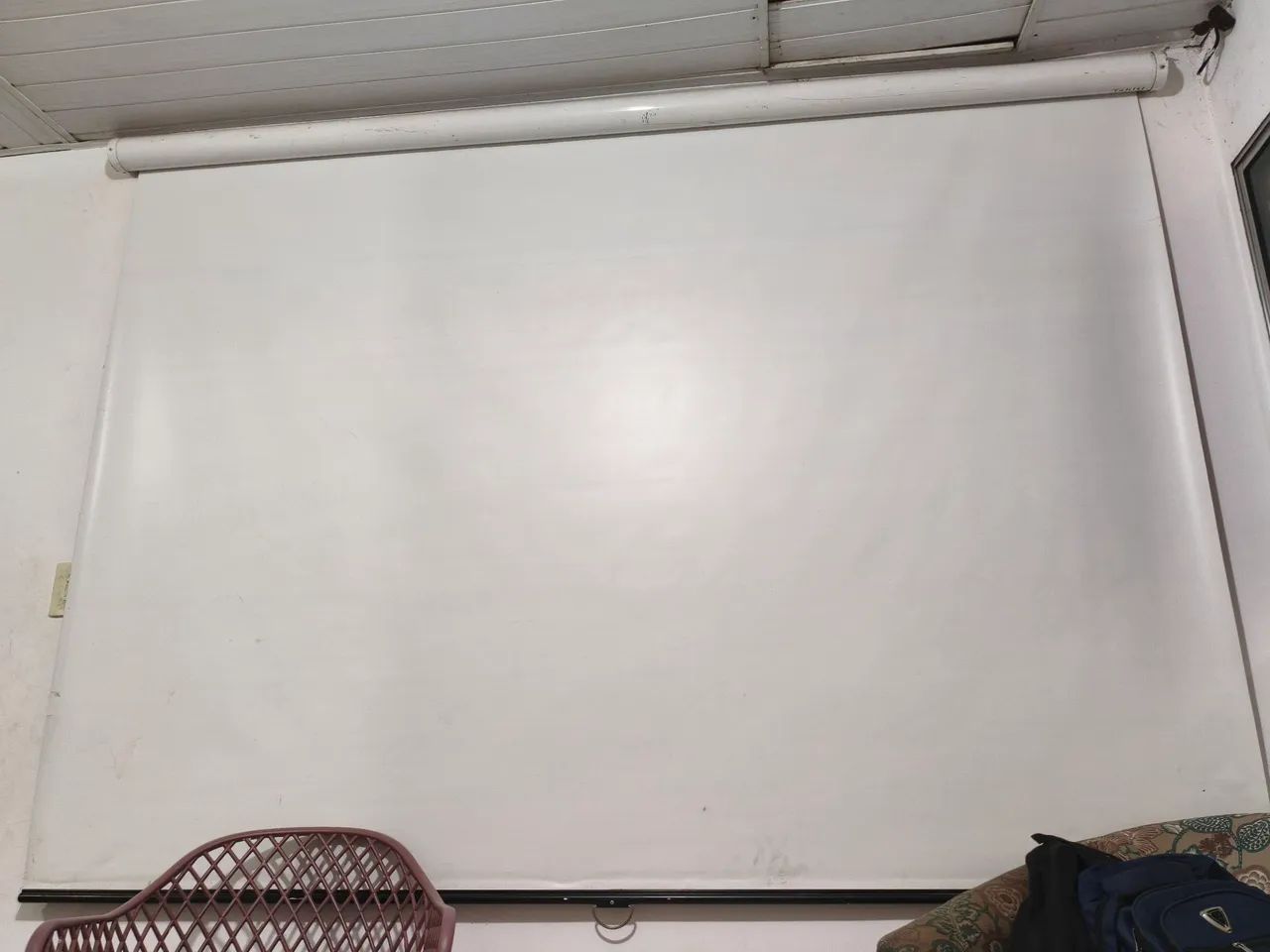 Projetor mais tela retrátil  - Foto 5
