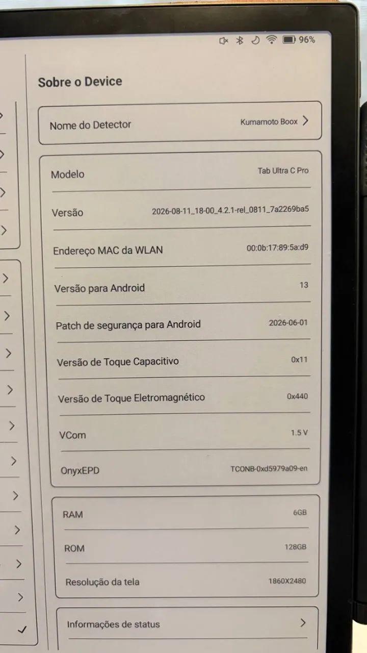 Tablet Onyx Boox Tab Ultra C Pro 128 GB - Foto 5
