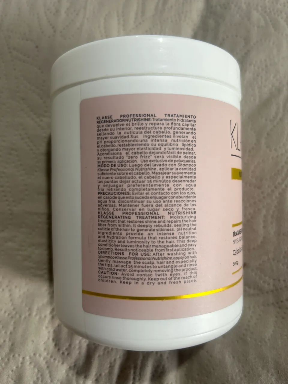 Máscara de Tratamento Capilar Klasse Nutrishine  - Foto 3