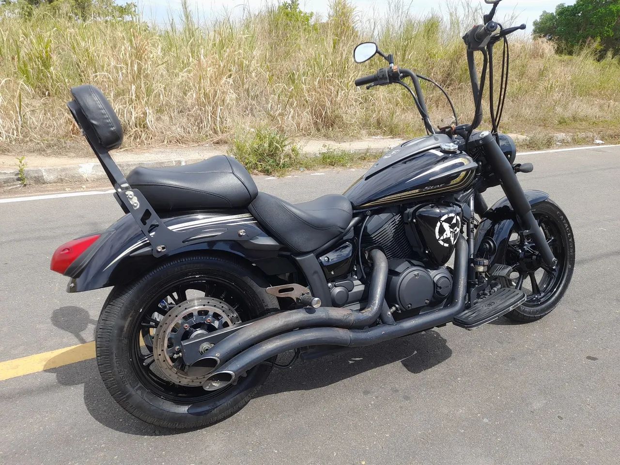 Vende-se Yamaha midnaight XVS 950 - Foto 3