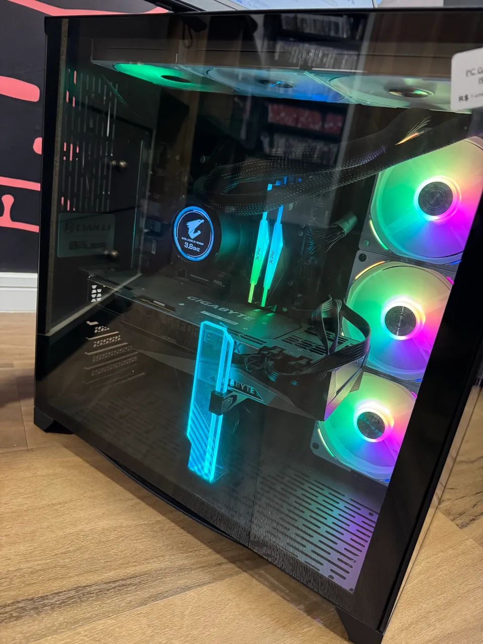 Pc game topo de linha rtx 3080 32ram 2tb  - Foto 5