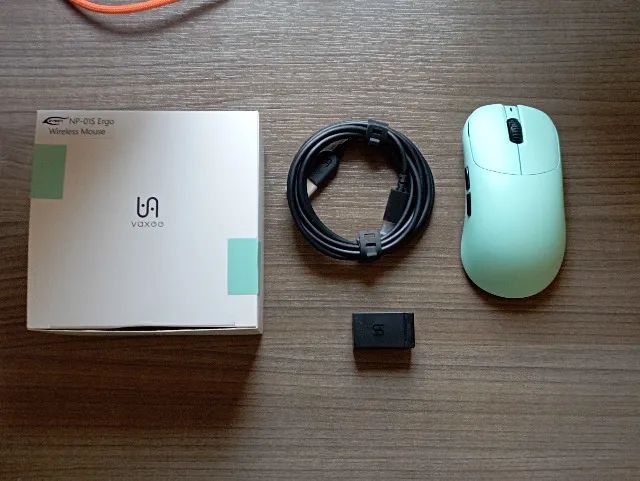 Mouse Vaxee NP-01S Ergo Lake Green - Periféricos e Acessórios de