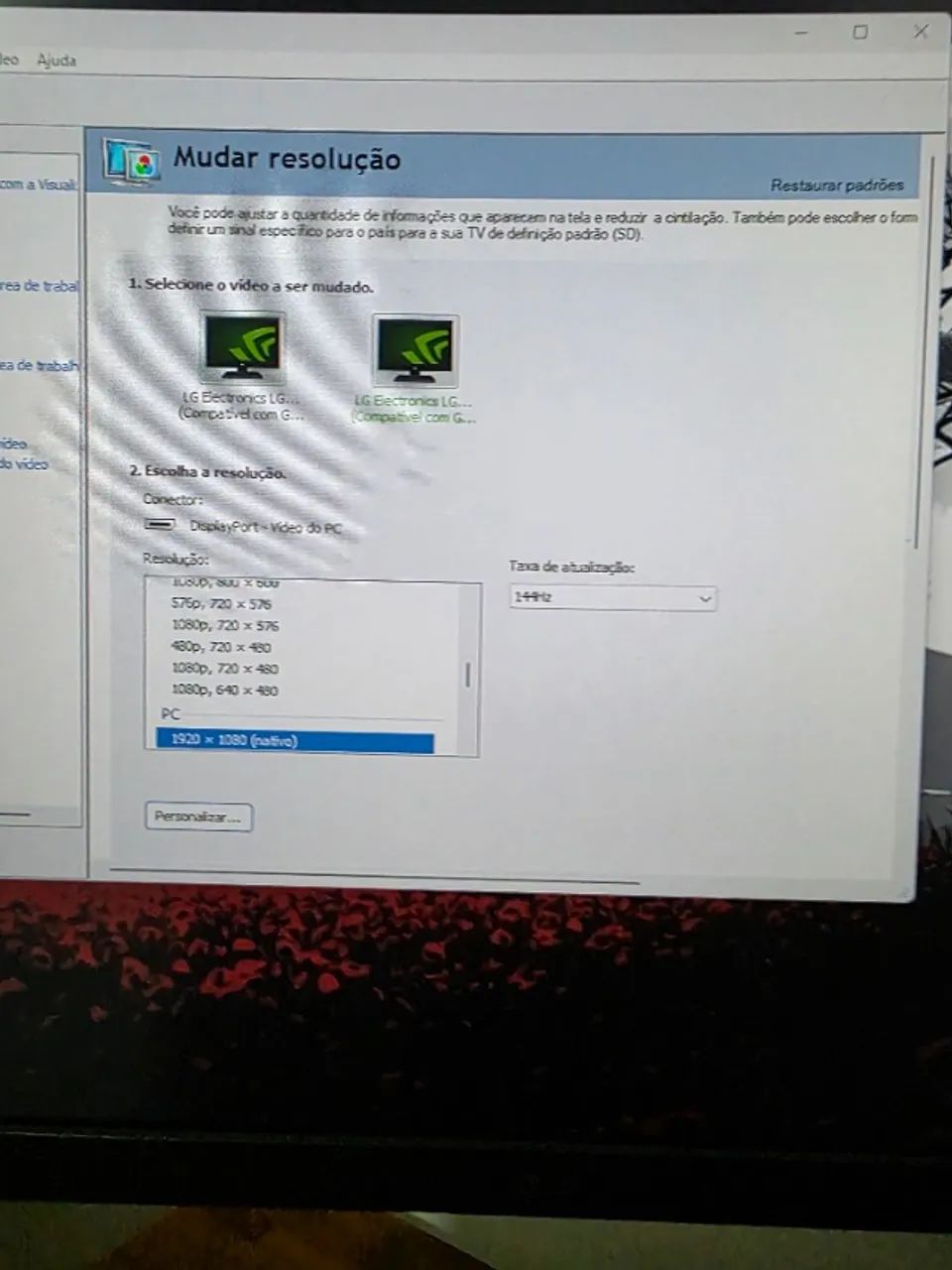LG UltraGear 27 pol. 144hz IPS