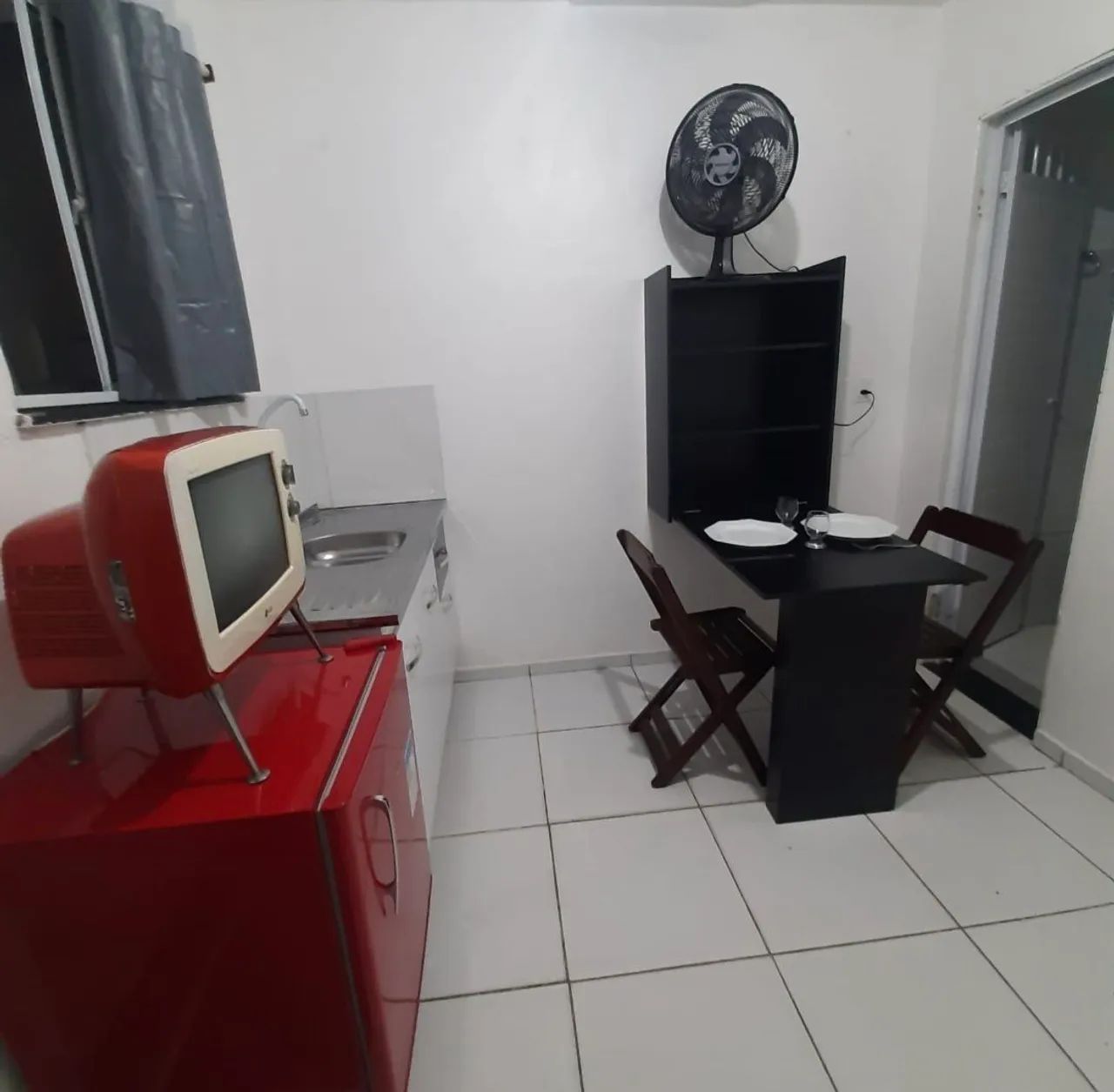  Quarto individual com ar condicionado $ 650,00