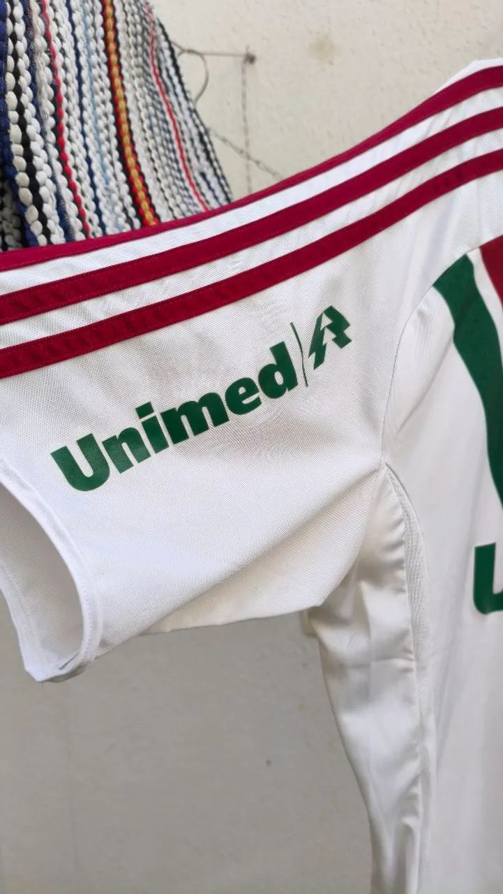Camisa Adidas f Fluminense 2009 G branca  - Foto 2