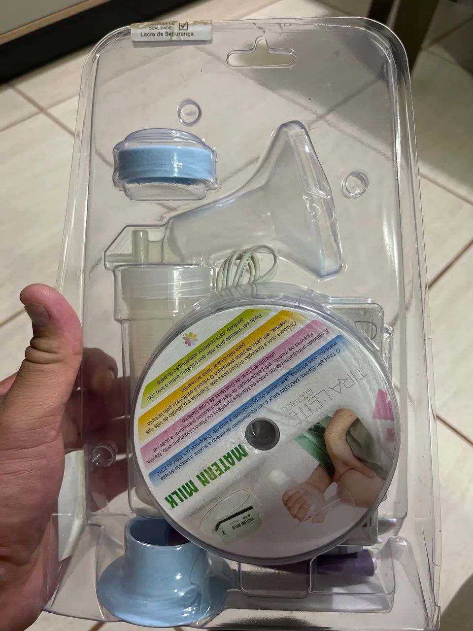 Matern milk tira leite elétrico