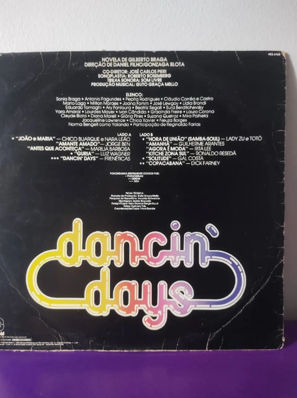 LP Novela DANCIN' DAYS Nacional e Internacional - Foto 3