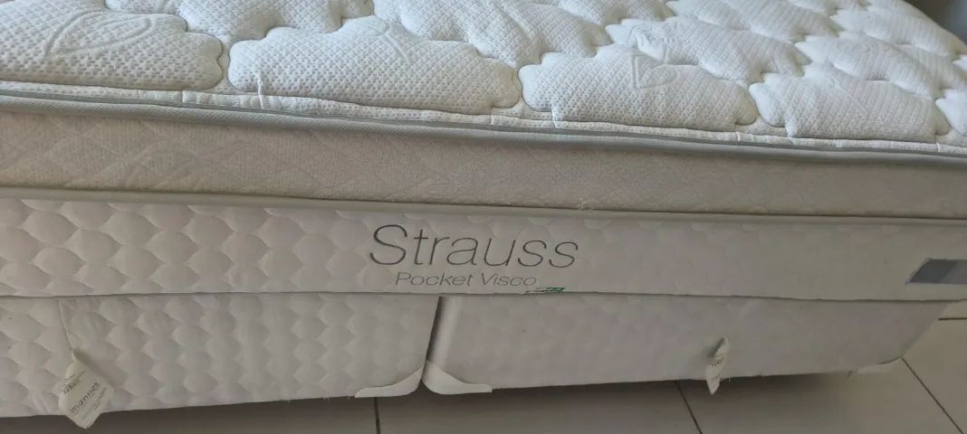 Colchão Super King Mannes Strauss - Molas Ensacadas - Foto 3