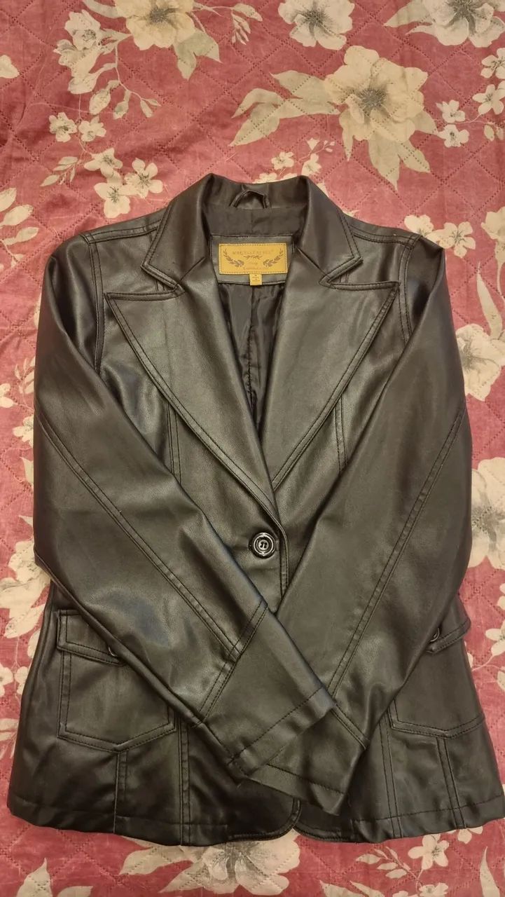 Jaqueta / Blazer couro sintético  - Foto 2