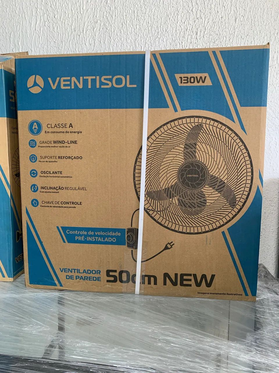 Ventilador de parece ventisol 50 e 60 cm  - Foto 2