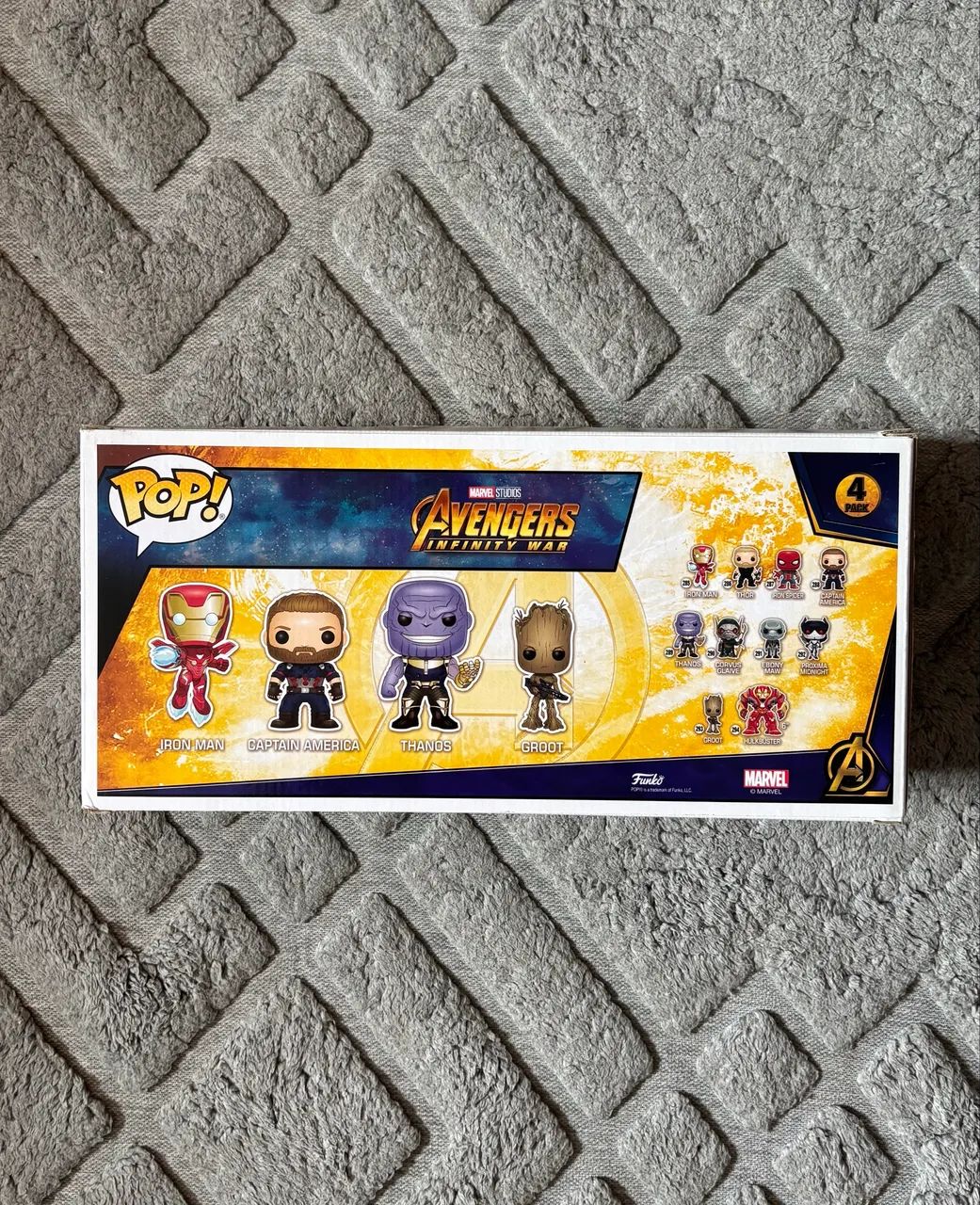 Funko Pop Marvel Avengers/4 Pack Edição Especial - Foto 4