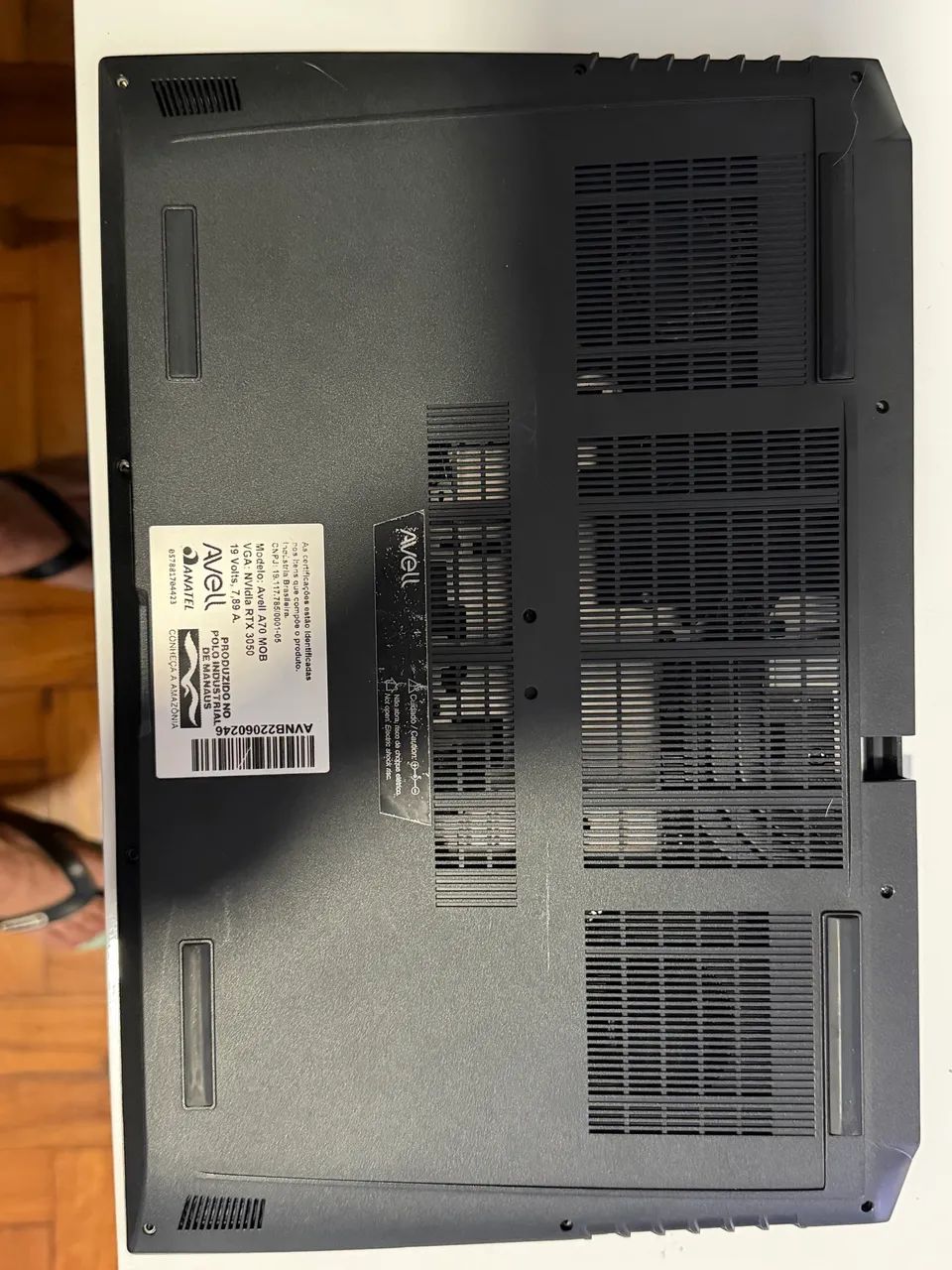 TECLADO E CARCAÇA E PEÇAS AVELL A70 MOB - Foto 3