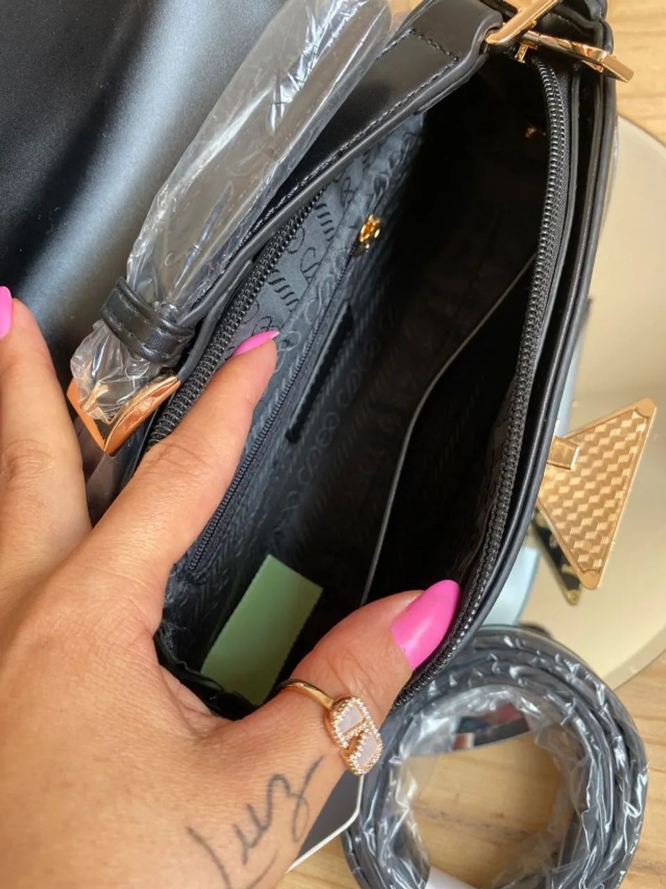 Bolsa Prada Feminina Premium Importada com Alça Transversal - Foto 4