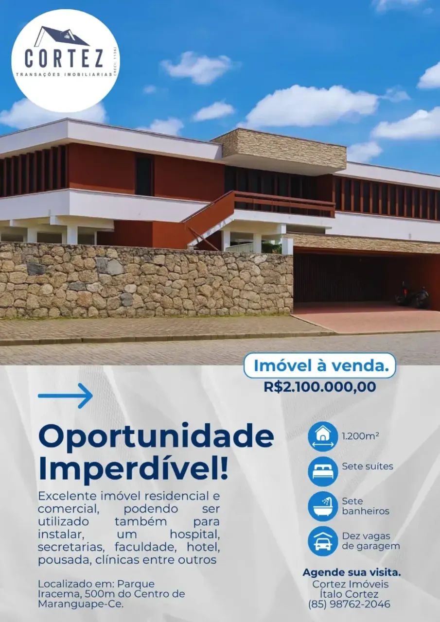 Excelente Imóvel Comercial e Residencial em Maranguape  Espaço Perfeito para Clínicas, Hot - Foto 2