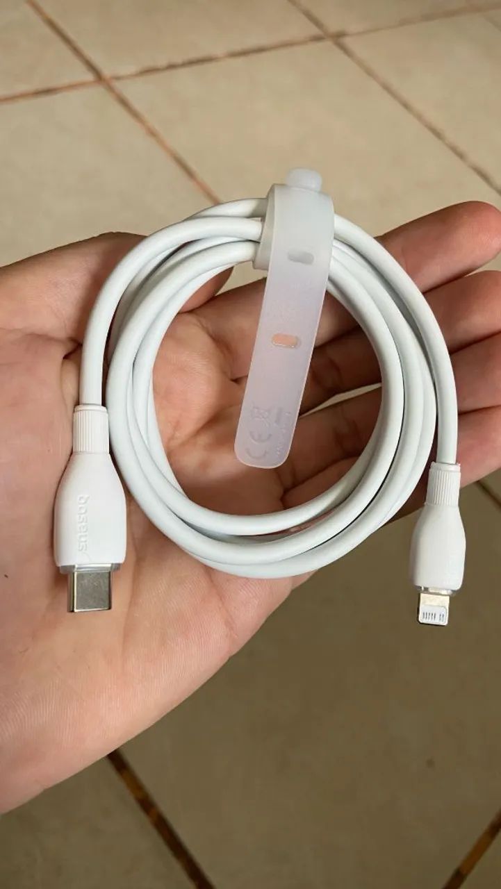 Cabo Lightning Para iPhone Baseus Pudding 20W