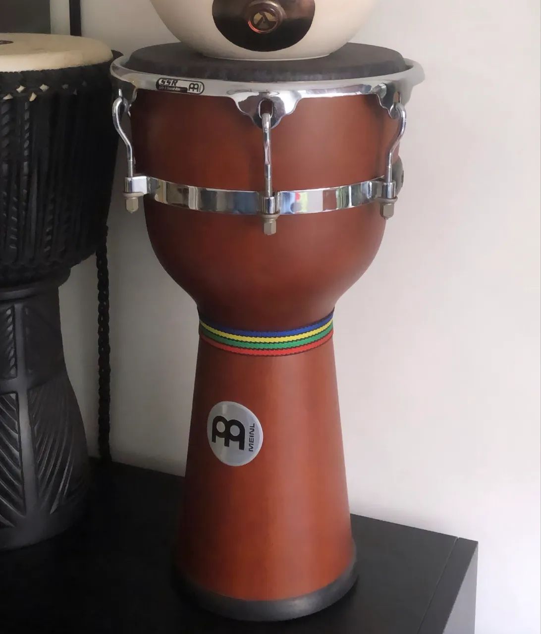 Djembe Meinl Floatune 12 polegadas DJW2AB-M - Foto 2