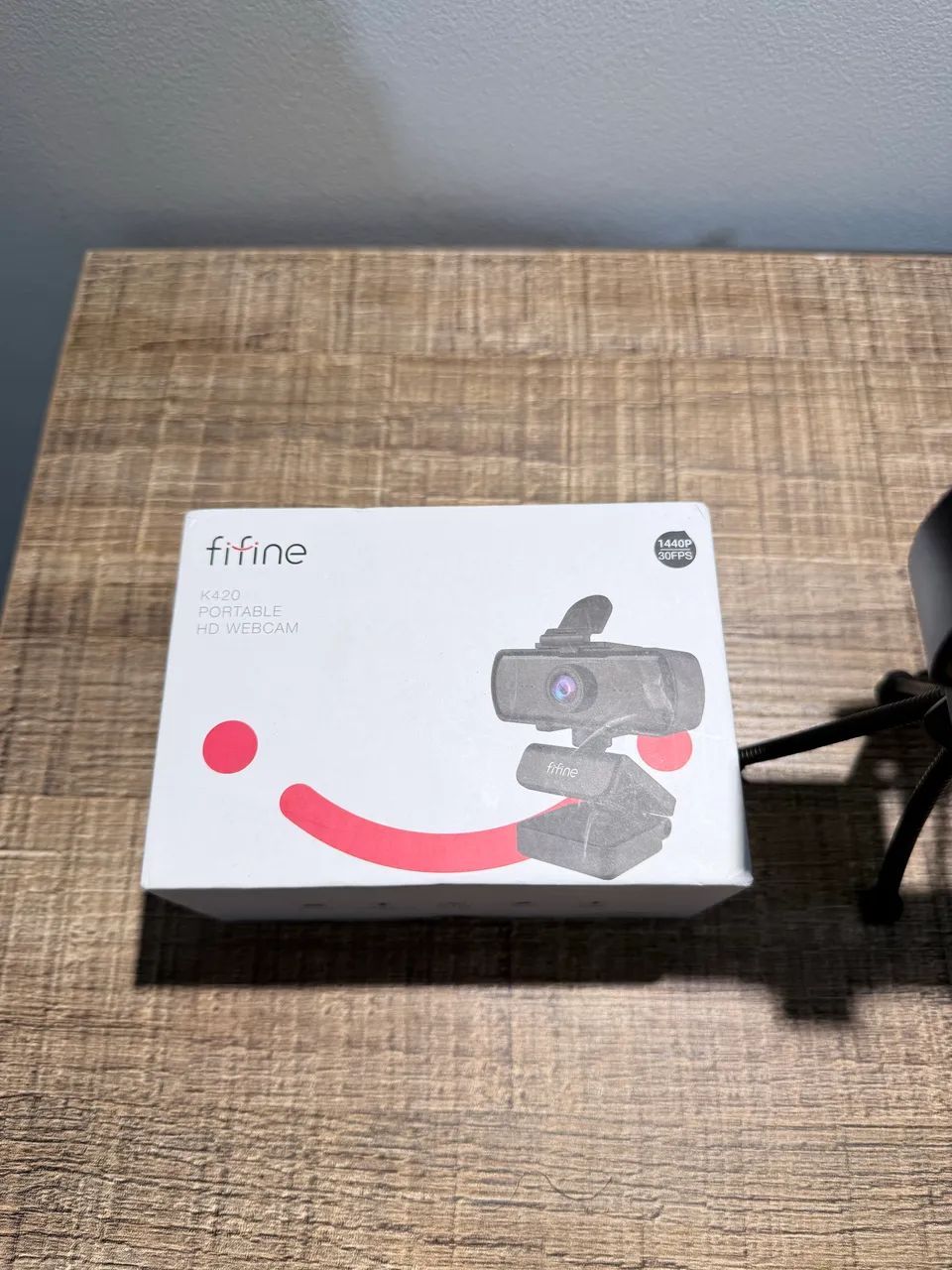 Webcam Fifine K420 2K 1440p com Tripé e Microfone - Foto 3