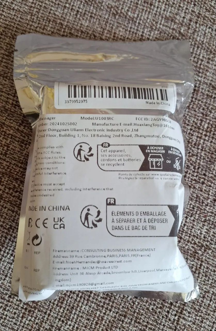 MASSAGEADOR INTIMO RECARREGÁVEL - Foto 4