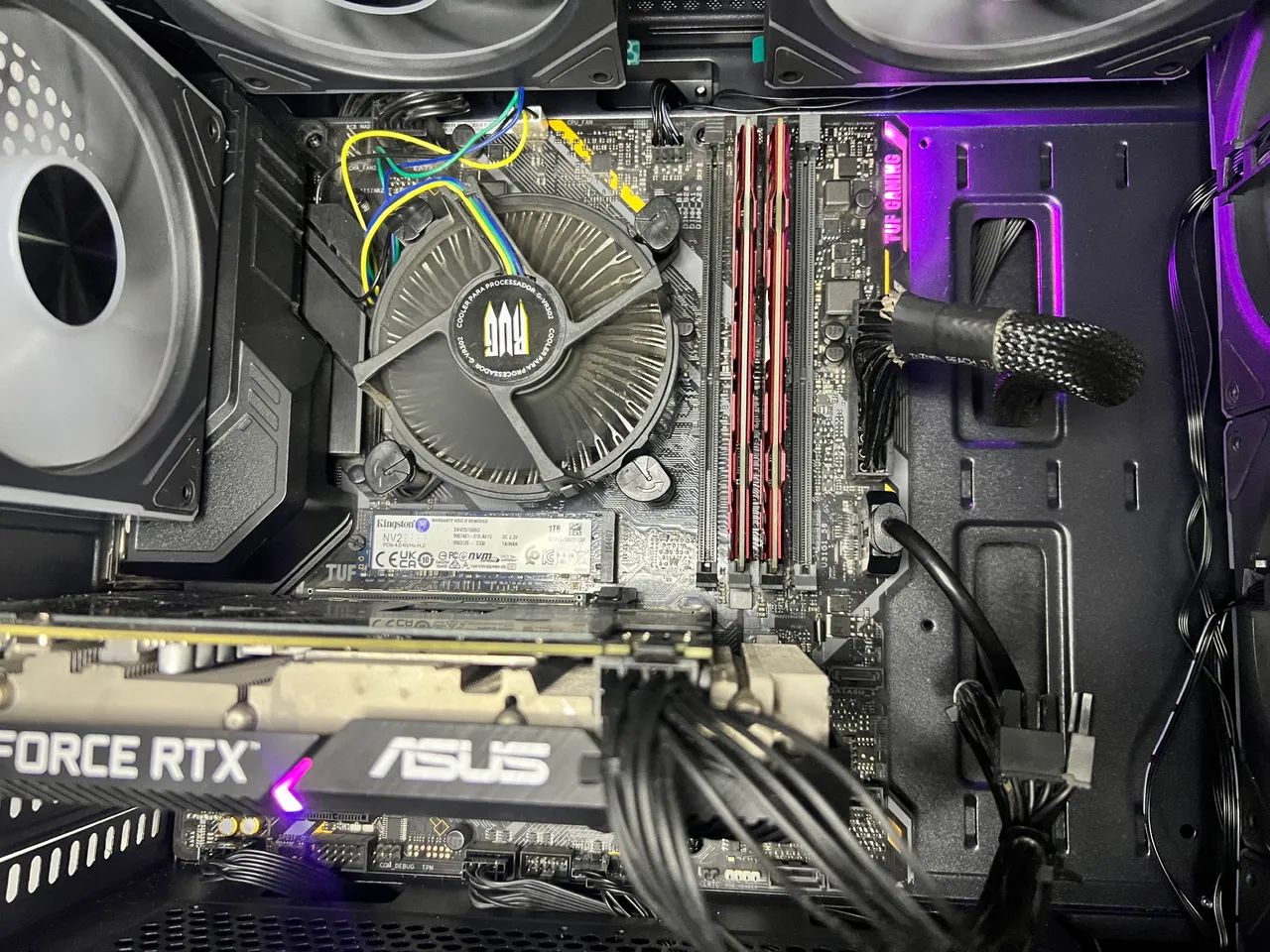 Placa Mãe B360 TUF + i5 9400F 