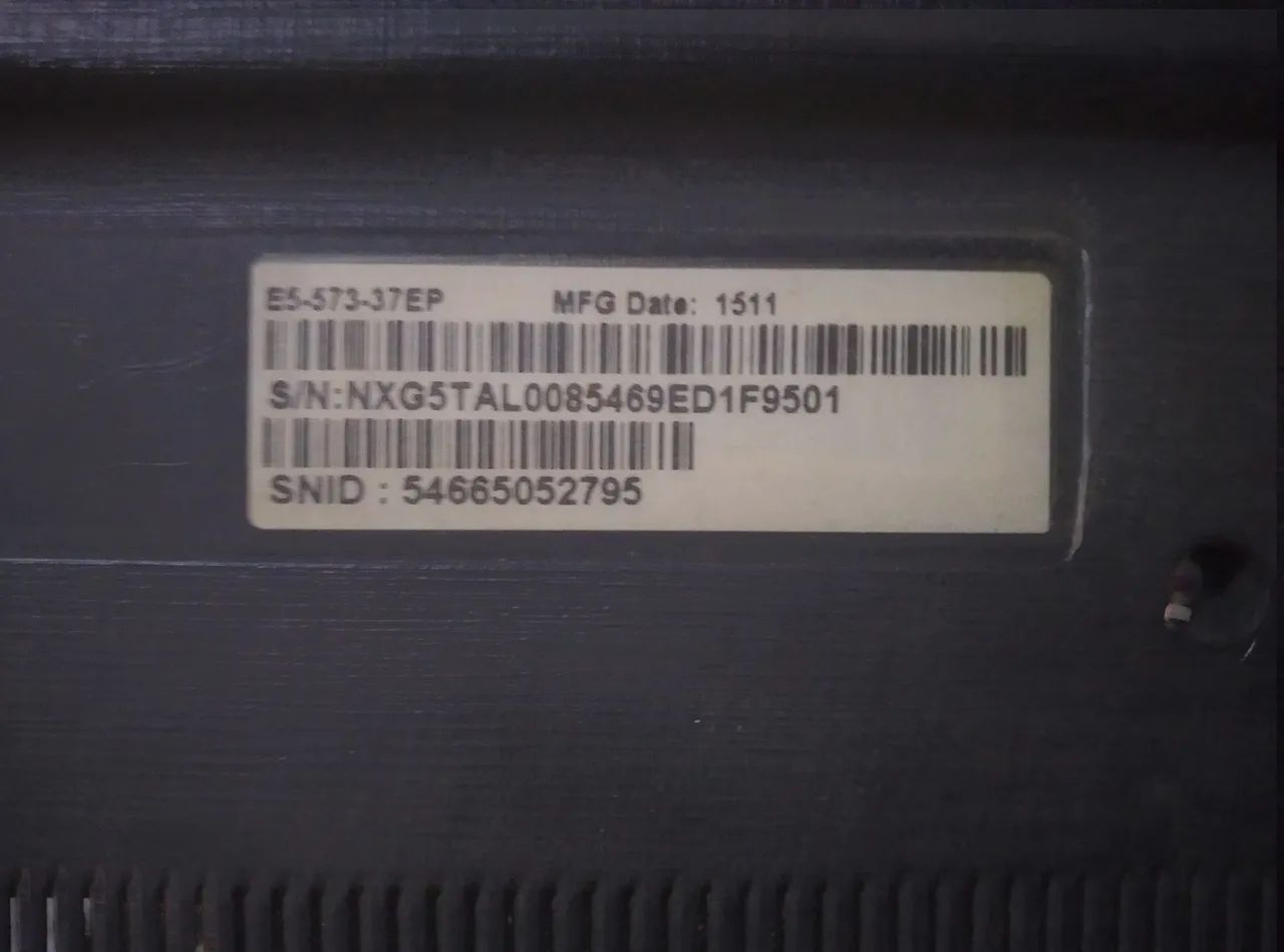 Placa-Mãe Acer Aspire E5-573 + Bateria Original (Funcionando Perfeitamente) - Foto 3