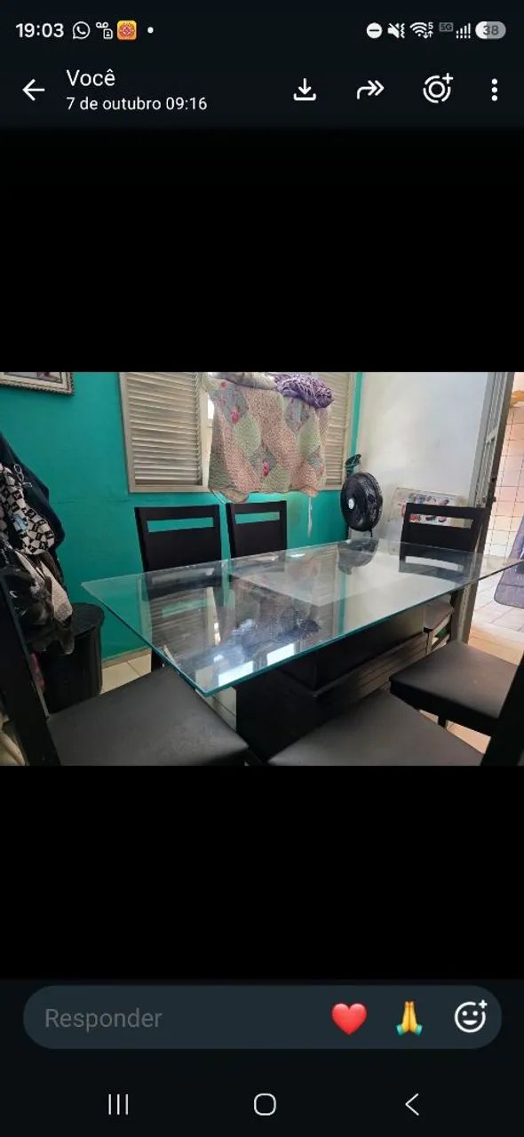Mesa com 6 cadeiras.  - Foto 2