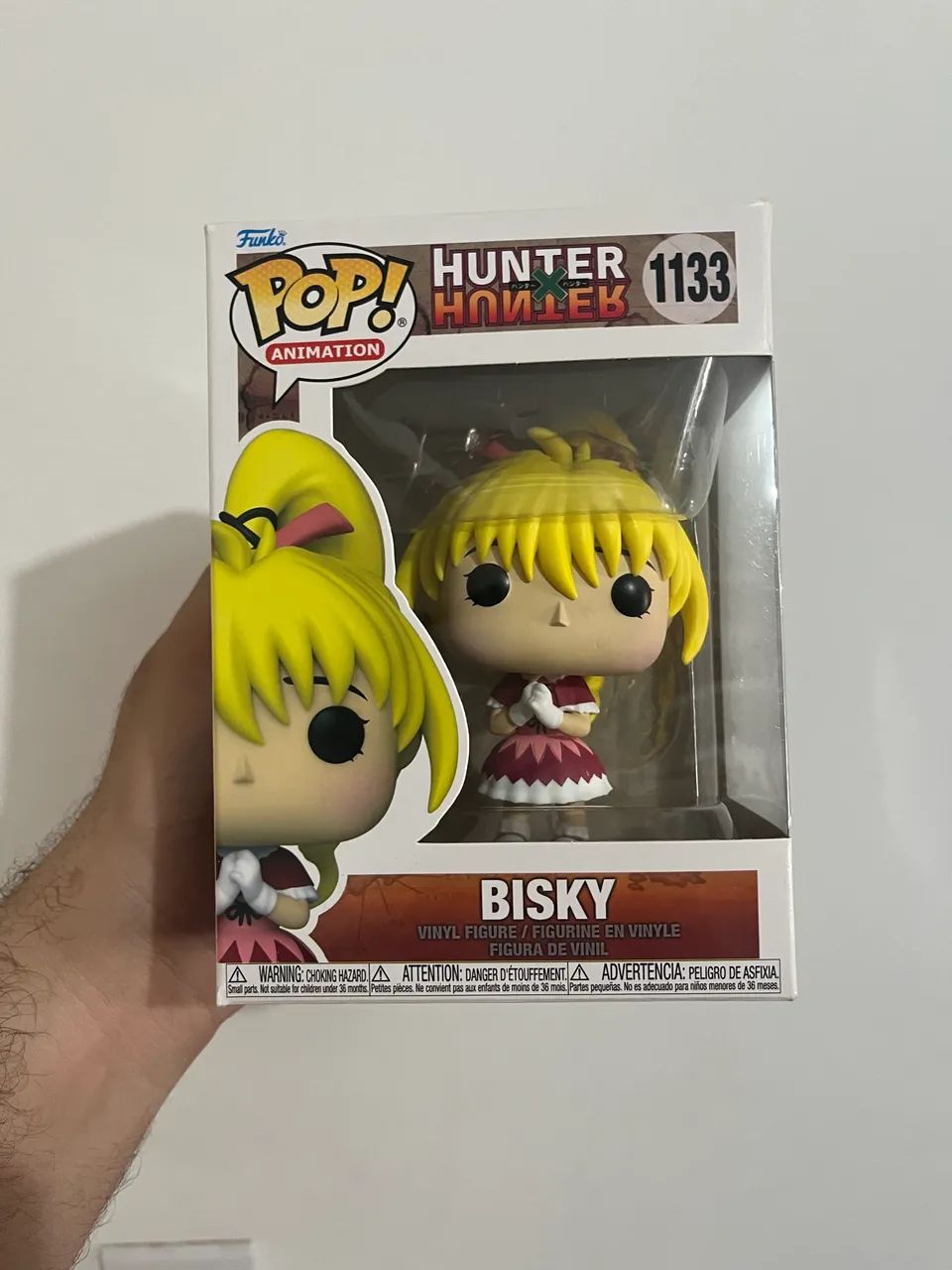 Funko Bisky 1133 Hunter x Hunter Original e com caixa