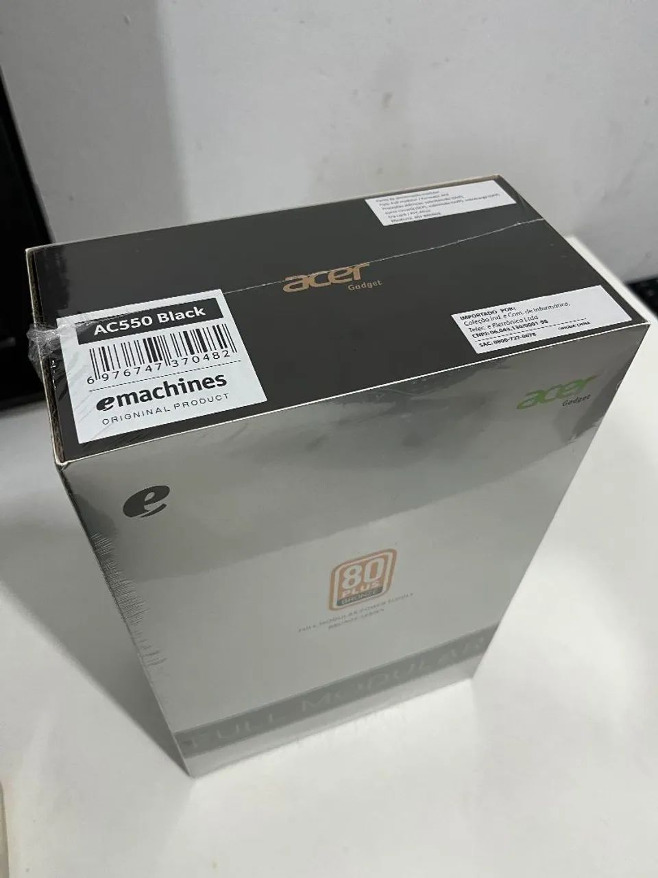 Fonte Acer 550w Ac550 80 Plus Bronze Full Modular C/ Cabo  - Foto 2