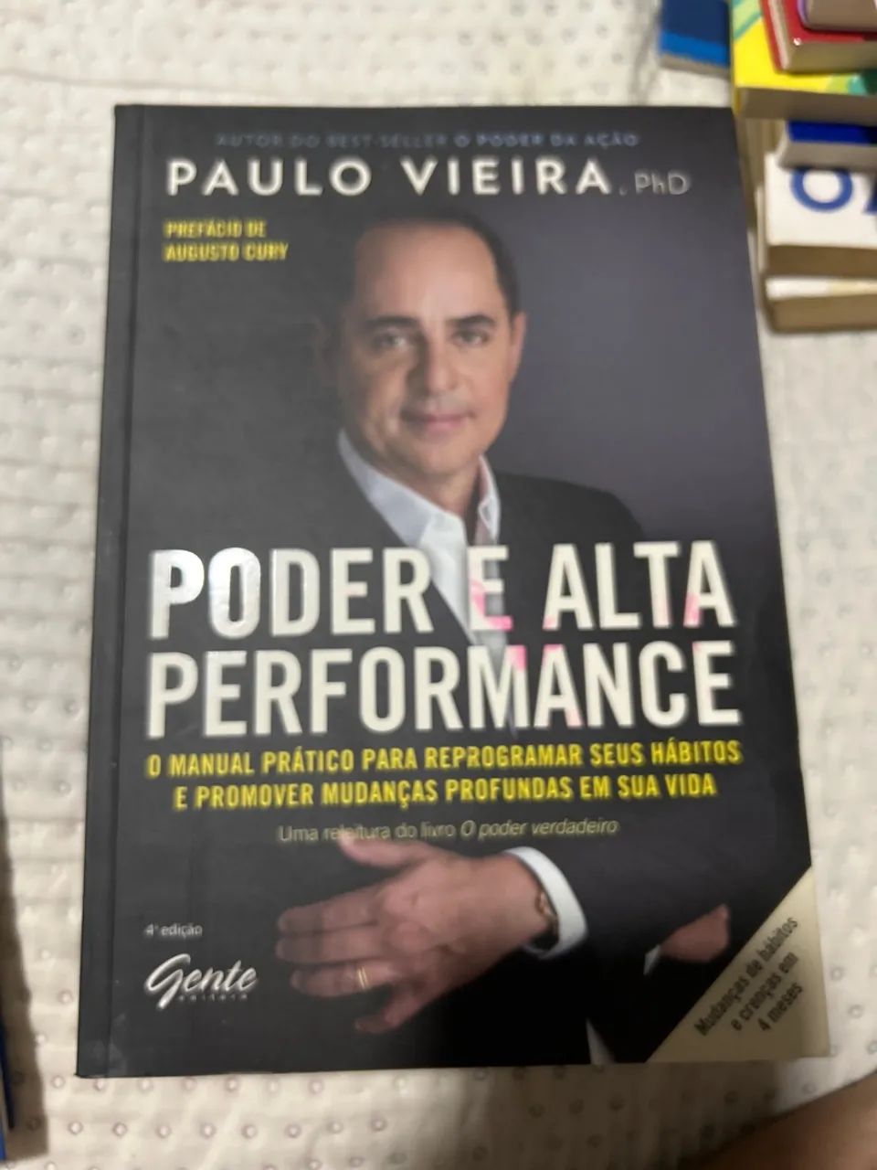 Livro poder e alta performance Paulo Vieira 