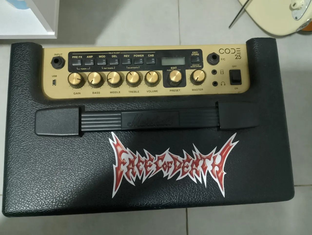 amplificador marshall code 25  - Foto 2