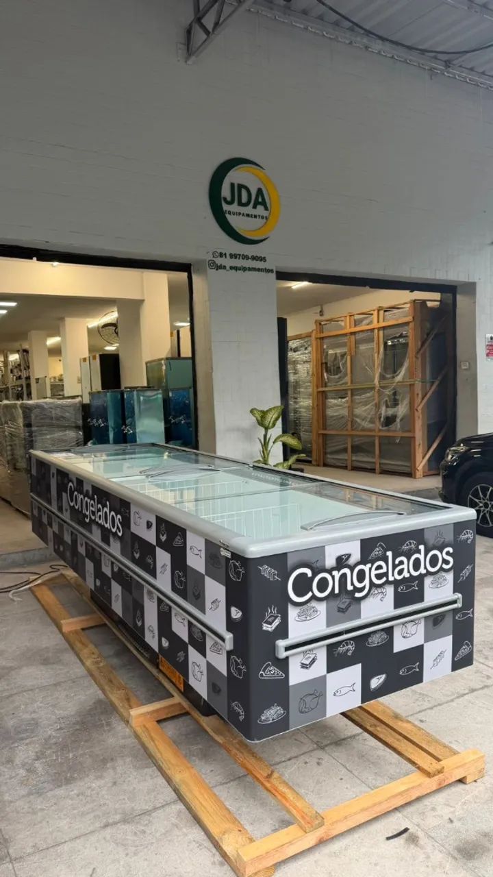  ilha para congelados maior capacidade 1163 litros iced 1163 - marca fricon