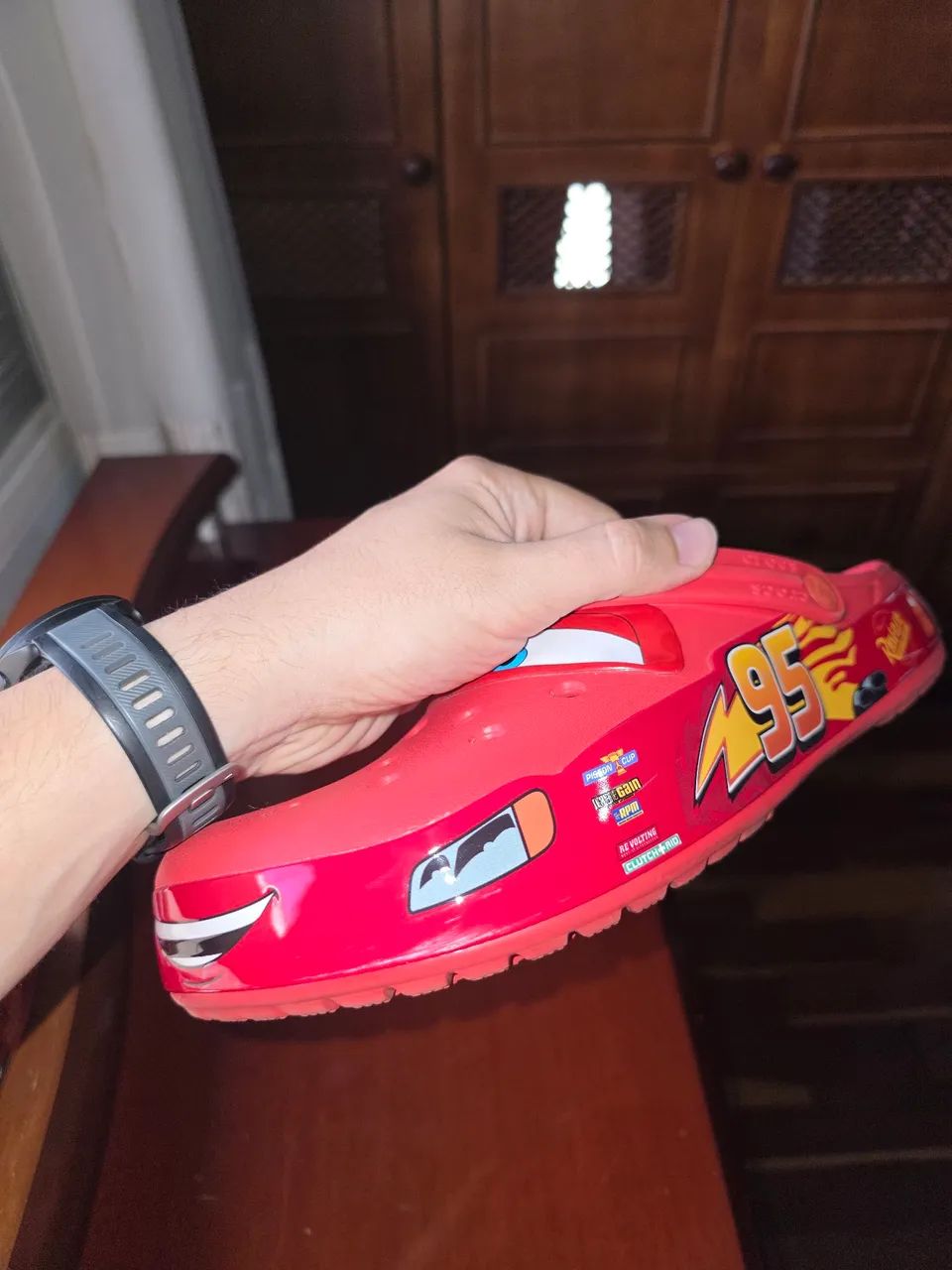 Crocs Relampago McQueen - Original com LED - Foto 5
