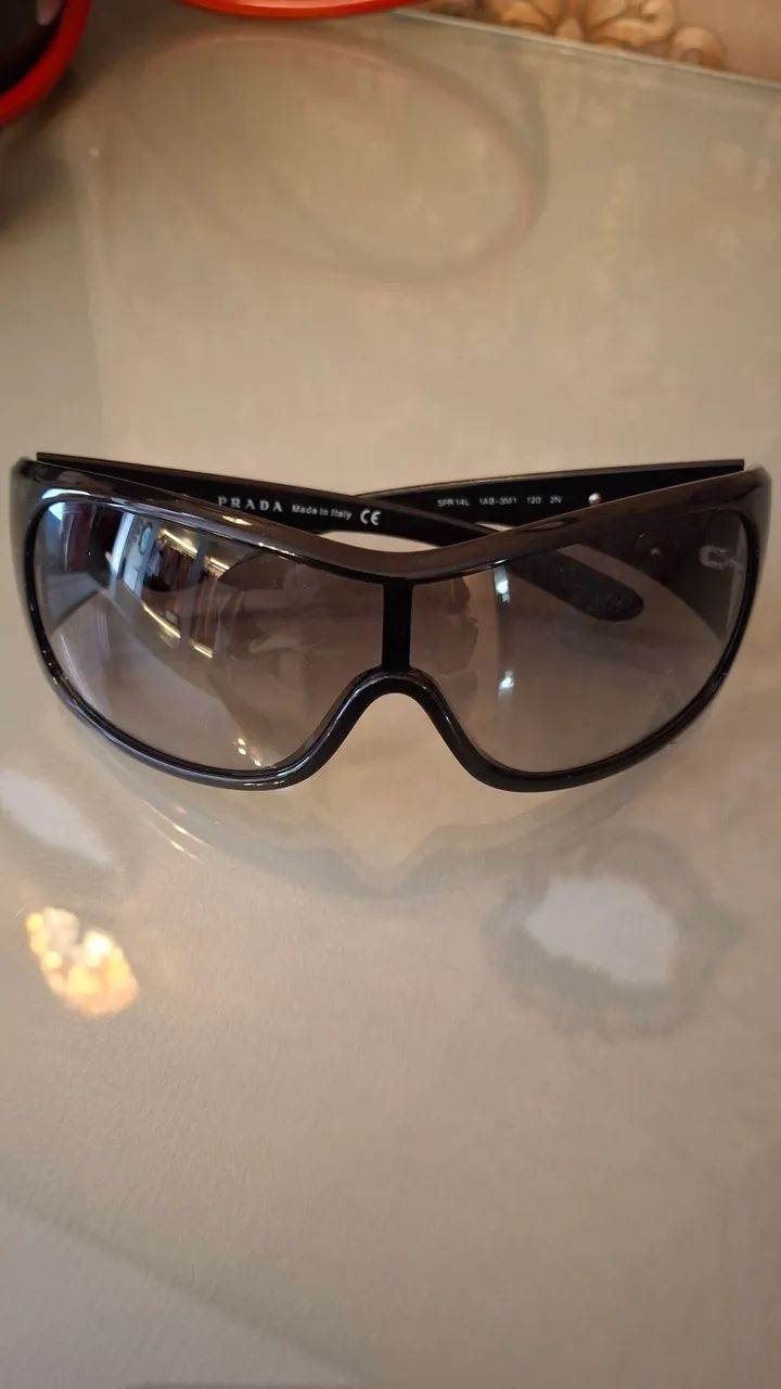 PRADA óculos sol Y2K original 
